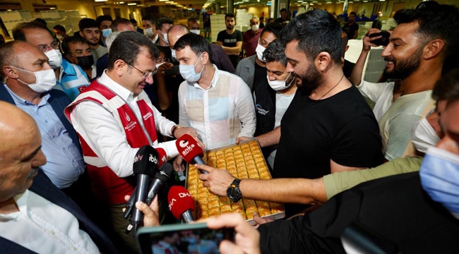 İmamoğlu, Balıkçı Esnafı İle Bir Araya Geldi, "Vira Bismillah" Dedi