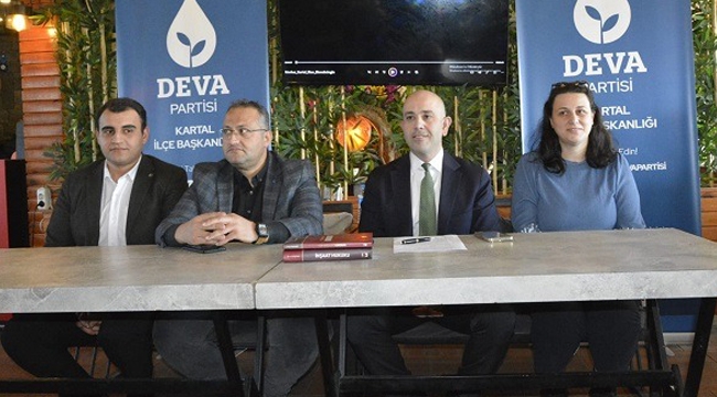 DEVA Partisi Kartal Belediye Başkan Adayı Vizyon Projesini Tanıttı