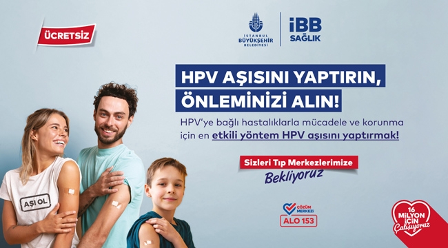 Ücretsiz HPV Aşı Uygulaması Başlıyor
