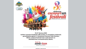 Esenyurt 3. Uluslararası Halk Dansları Müzik ve Sanat Festivali Başlıyor