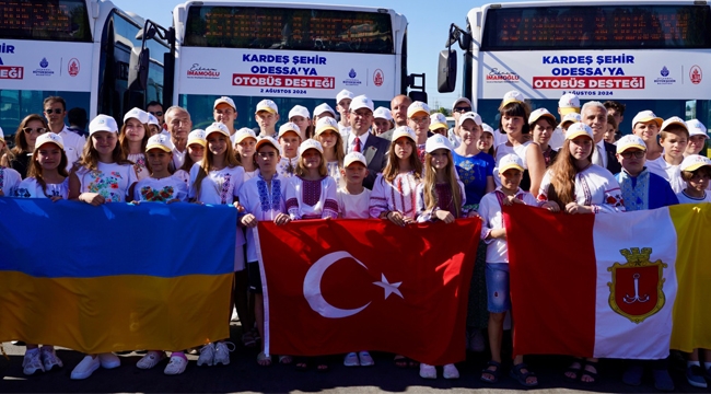 İstanbul'un Otobüsleri Odessa'ya Doğru Yola Çıktı