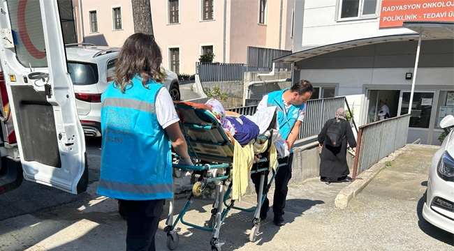 Esenyurt Belediyesi'nden Yatağa Bağlı Hastalar İçin "Hasta Nakil Ambulansı" Hizmeti!