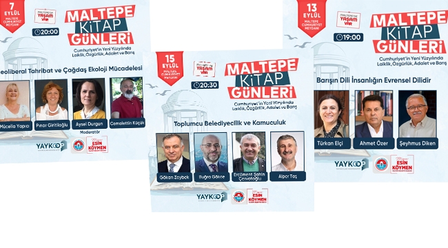 Maltepe'de Kitap Günleri Başlıyor