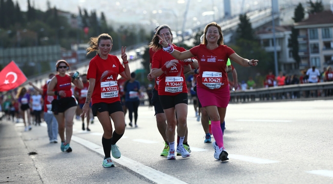 İstanbul 46. Maratonu İlklere Koşuyor