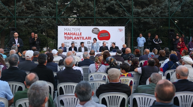 Maltepe Belediye Başkanı Esin Köymen Esenkentlilerle Buluştu