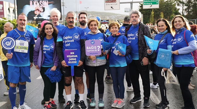 Ercan Başkan'dan İstanbul Maratonu'nda Kayyum'a Hayır Mesajı