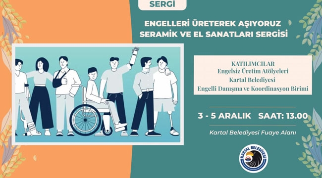 Kartal Belediyesi'nden Engelsiz Yaşam Festivali