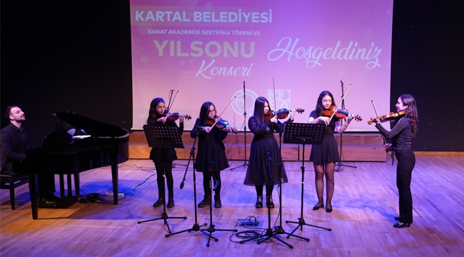 Kartal Belediyesi Sanat Akademisi Öğrencilerinden Yıl Sonu Konseri 