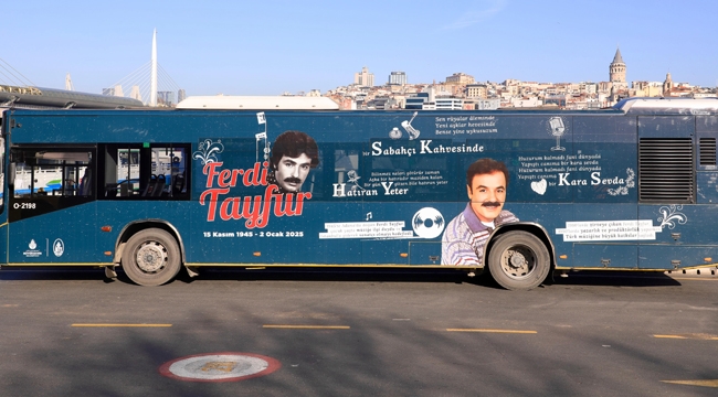 İETT'den Ferdi Tayfur İçin Tramvay ve Otobüs