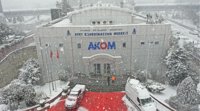 AKOM Duyurdu "İstanbul İçin Yeniden Kar Alarmı